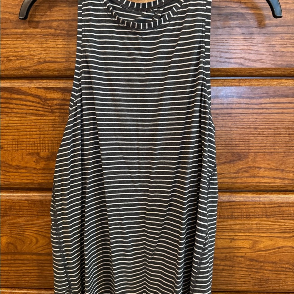 Lululemon All Tied-Up Striped Sleeveless tank